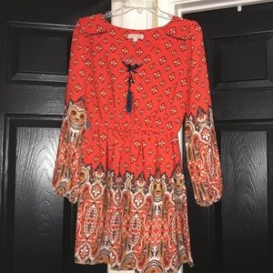 Long Sleeve Midlength Dress